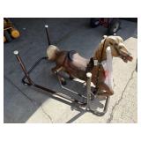 Vtg Rocking Horse