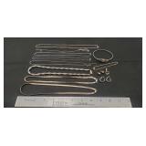 Tray Of Assorted Sterling Silver/925 Jewelry