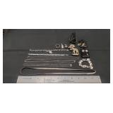 Tray Of Assorted Sterling Silver/925 Jewelry