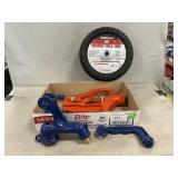 New 10ï¿½ Cart Tire & Pump Spigots