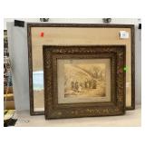 Wallace Nutting Print, Gettysburg, PA Civil War