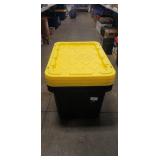 (3) Plastic Storage Containers w/ Lids