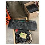 Gemini Preamp Mixer, Turntable Partial, Tyco
