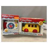 NIP Fisher-Price Pinwheel Camera & Roll-A-Round