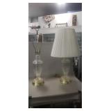 (2) Electric Table Lamps (29" Tall / Only One