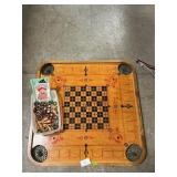 Wooden Carom Board Game