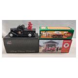 (3) Diecast Collector Toy Truck Banks (One