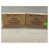 (40) Rounds Of Federal 5.56mm Ammo