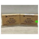 (40) Rounds Of Federal 5.56mm Ammo