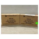 (4) Rounds Of Federal 5.56mm Ammo