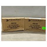 (40) Rounds Of Federal 5.56mm Ammo