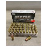 (50) Rounds Of Blazer 9mm Luger Ammo