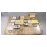Tray Of Assorted Jewelry