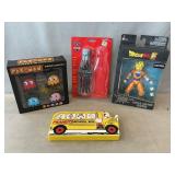 Pac-Man Glass Set, Dragon Ball Figure, Peanuts