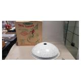 Vintage Holly Time Revolving Christmas Tree Stand