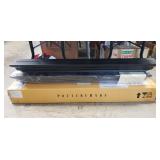 (3) Pottery Barn Crown Ledge Black 4" Shelves