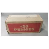 (1) Sealed Unsearched Bank Box Of (50) Rolls Of
