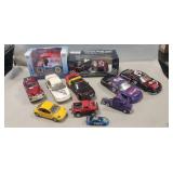 Tray Lot Of Assorted Collector Toy Cars, Trucks &