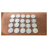 (20) U.S. Silver Dimes (90% Silver)