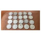(20) U.S. Silver Dimes (90% Silver)