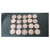 (20) U.S. Silver Dimes (90% Silver)