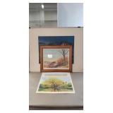 (7) Assorted Vintage Prints (Western & Nature /