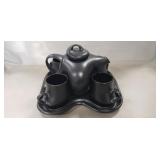 Vintage Six Piece Nesting Tea Set, Design II