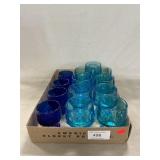 Viking Turquoise Tumblers, Mosser Cobalt Tumblers