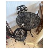 Metal Bistro Table