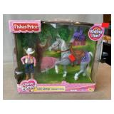 NIP Fisher-Price Loving Family Lily Gray Western