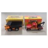 (2) Vintage Matchbox Cars w/Boxes