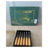 Record Power 12 Pc. Carving Chisel Set, Hobby