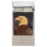 Battery Operated "Eagle" Clock (16"ï¿½19")