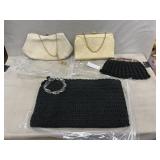 (4) Vintage Handbags