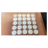 (25) U.S. Silver Dimes (90% Silver)