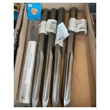 (4) Bosch Star-Pointed Chisels, 13ï¿½ Circle Cutter