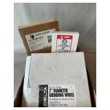 Lot Of Assorted Grinding Wheels, Brushes