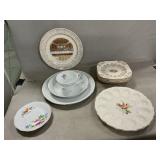 Vintage Plates, Egg Dish, Cup