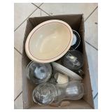 Box Lot With Vintage Pitchers & Assorted