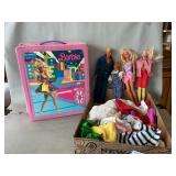 Barbie Case, Barbie, Ken & Skipper Dolls,