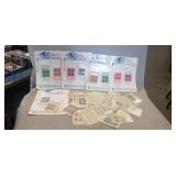 Tray Of Assorted Collector Stamps