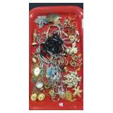 Tray Of Assorted Jewelry