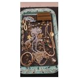 Tray Of Assorted Jewelry