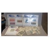 Tray Of Assorted Collector Stamps