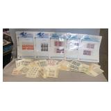 Tray Of Assorted Collector Stamps