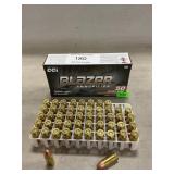 (50) Rounds Of Blazer 9mm Luger Ammo