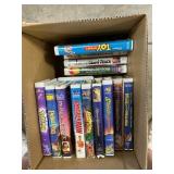 Box Lot Of Childrenï¿½s/Family VHS