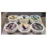 (9) Franklin Mint Collector "Eagle" Plates