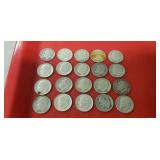 (20) U.S. Silver Dimes (90% Silver)