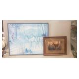 (2) Framed Prints (12"ï¿½10" & 20.5"ï¿½16.5")